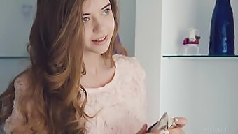 Young And Stunning Ukrainian Teen Kay Jay In Softcore Action