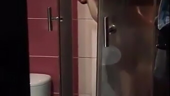 Brunette Man Fucks Fair-Skinned Blonde In The Bathroom